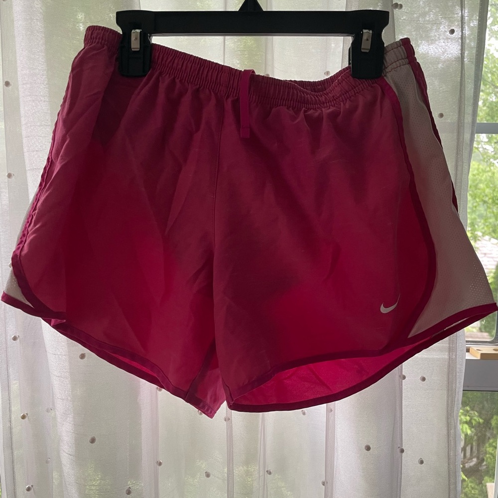 Nike Pink Lightweight Athletic Shorts